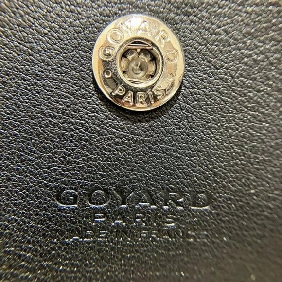 Authentic Goyard Goyardine Saint Louis PM Black Shoulder Tote Bag & Pouch Wallet - Picture 16 of 16